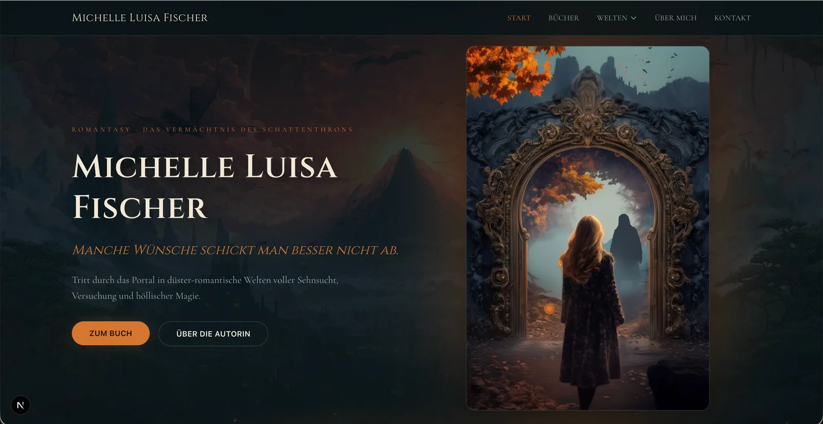 Website-Relaunch zur Buchreihe „Das Vermächtnis des Dämonenthrons"